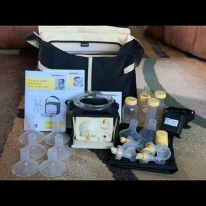 Medela pump in style plus accessories